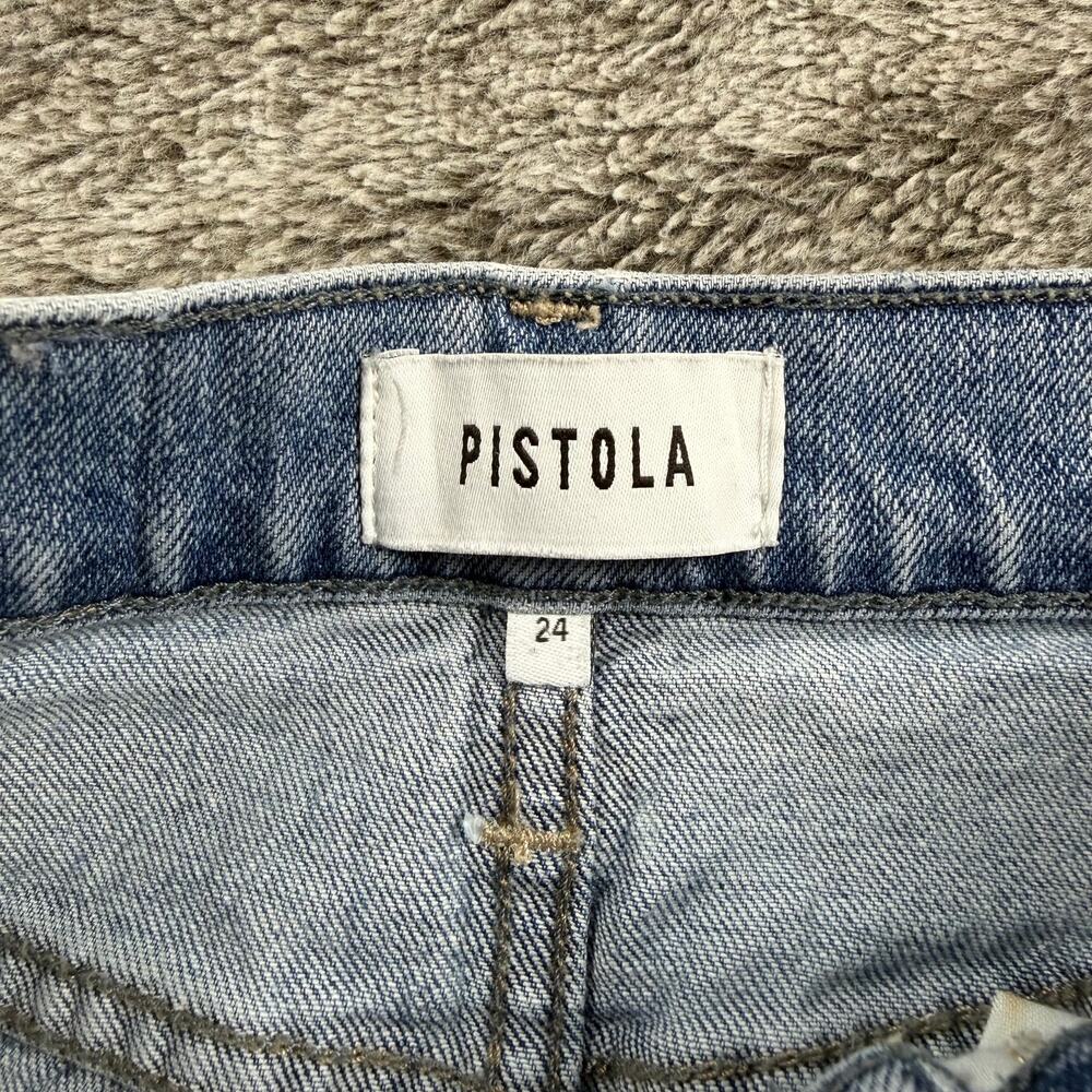 Pistola High Rise Cassie Straight Jeans Women's 24 - Picture 6 of 7